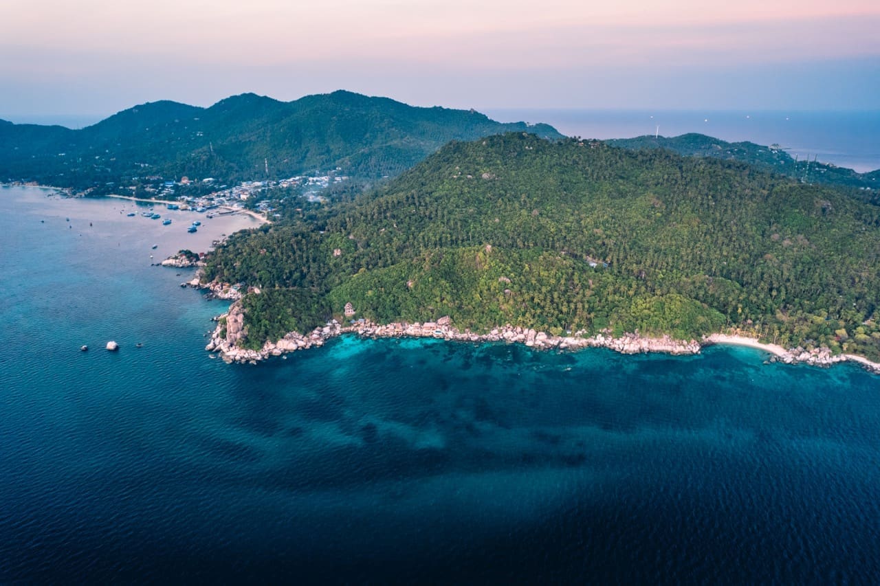Koh Tao Map and Geography