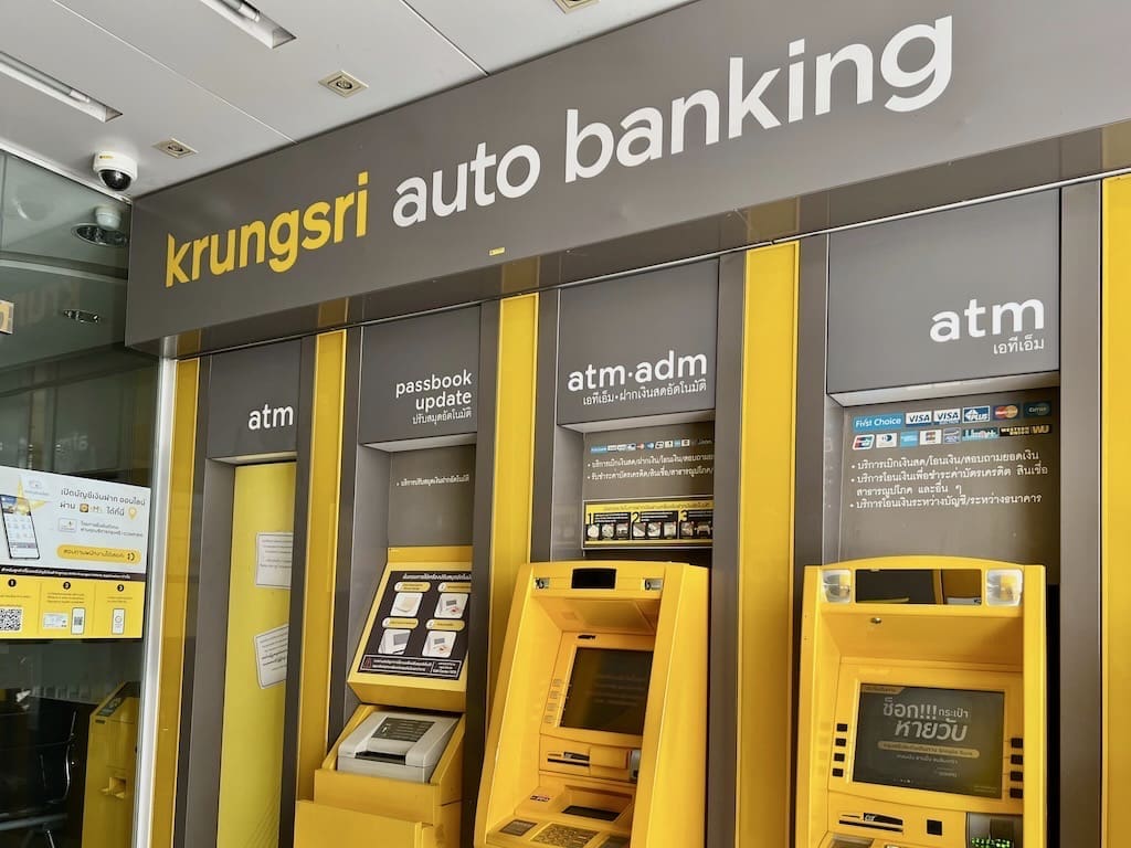 Krungsi Bank - Location: Mae Haad, down road
