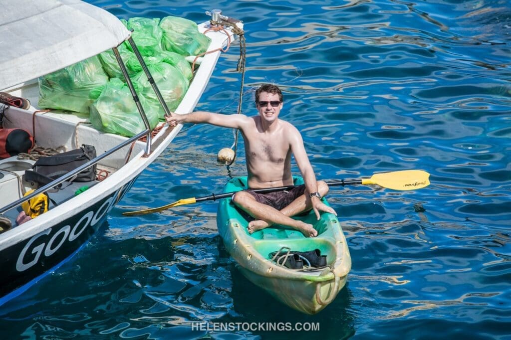 PADI Platinum Course Director Marcel van den Berg attended Eco Day
